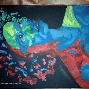 Beauty of Color| Hand painted| Beautiful Painting Abstract